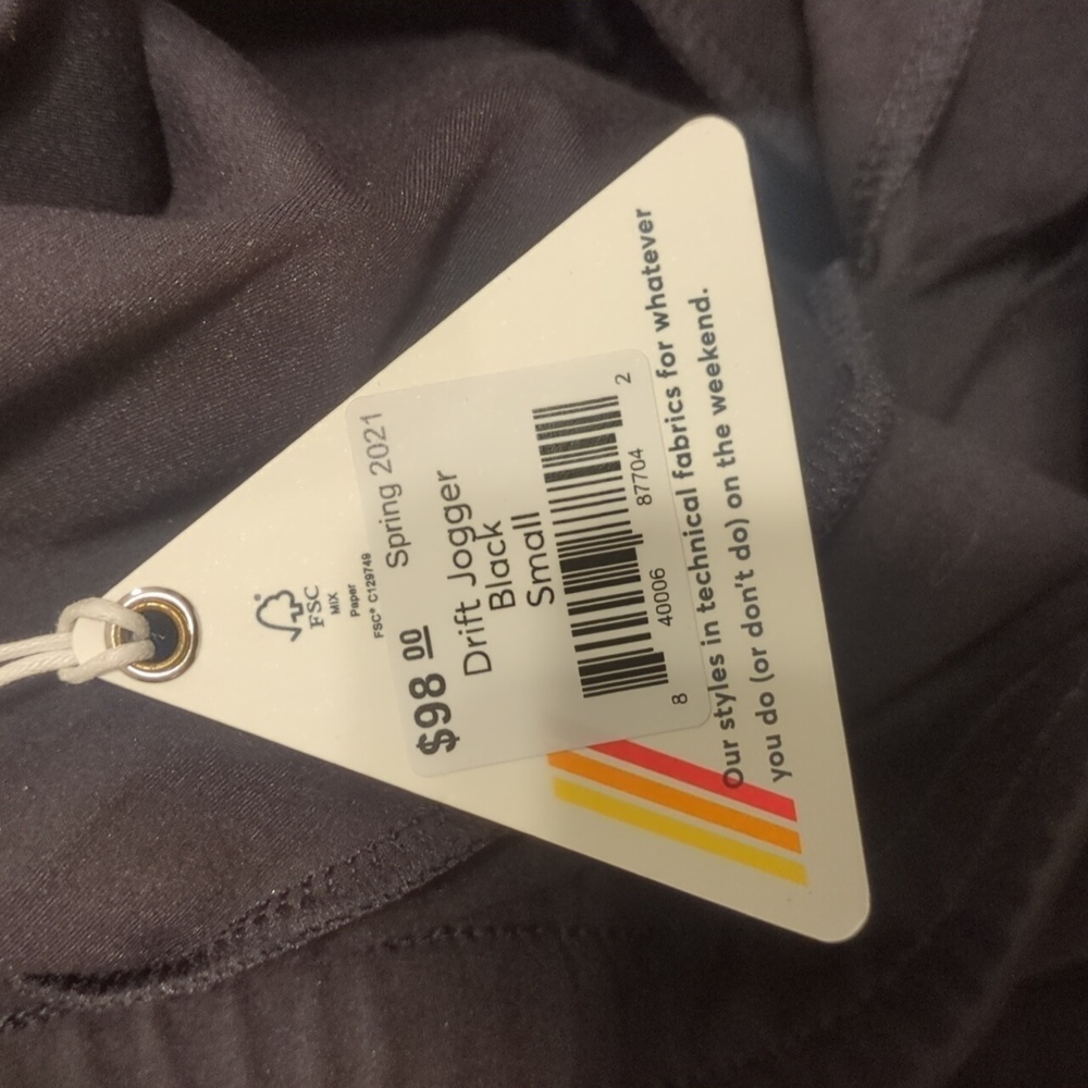 Marine Layer black drift joggers Elastic Waistband Soft Fabric - Picture 12 of 13